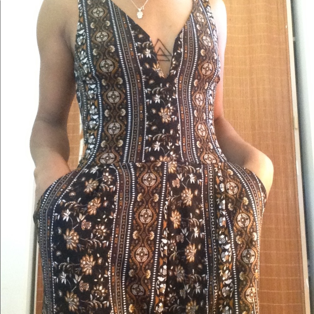Ambiance patterned jumpsuit